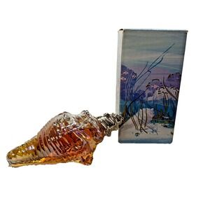 Vtg Avon Sea Treasure shell Field Flowers Foaming Bath Oil 5 oz New In Box NOS